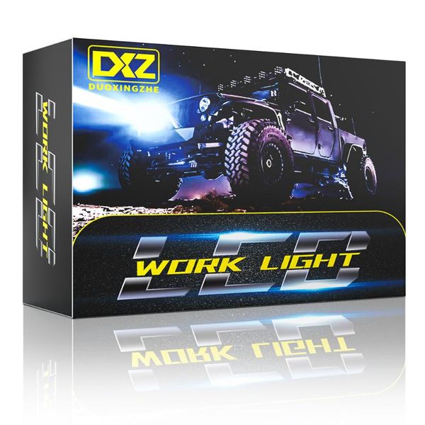 

forklift square work light headlights ip67 lamp 16-led off-road vehicle led working