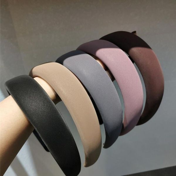

heightening sponge hoop girls hairpin net red temperament headband women, Black;brown