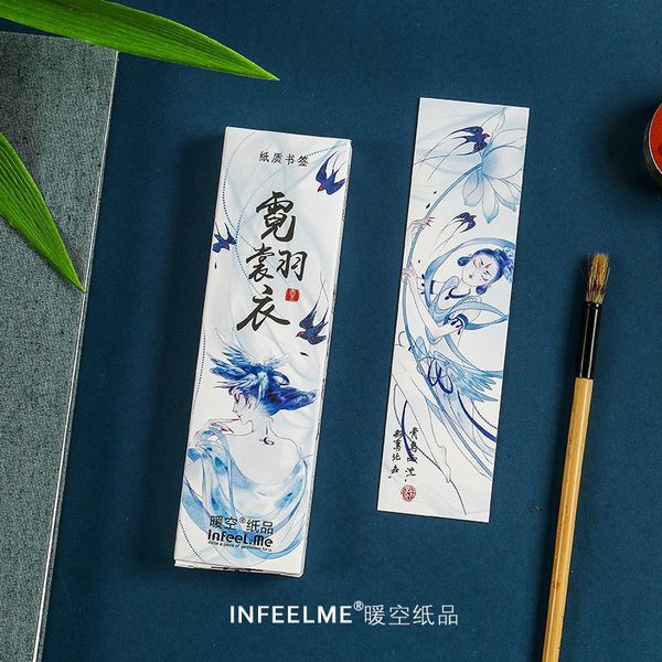 

bookmark 30pcs/lot ancient style series paper card memo school office supplies