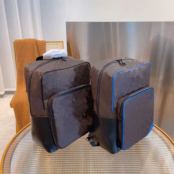 

designer designed backpack. flower letter pattern.