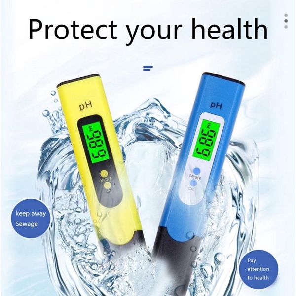 

meters digital lcd ph meter pen of tester accuracy 0.01 aquarium pool water wine urine automatic calibration