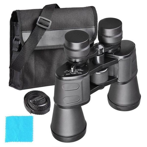 

high definition telescope 10-180x100 magnification hunting long range zoom wide angle large eyepiece professional binocular telescopes