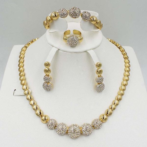 

earrings & necklace fashion wedding dubai africa nigeria african jewelry set gold-color romantic woman bridal sets, Silver