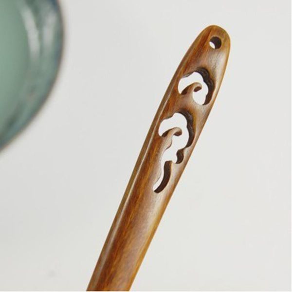 

hair clips & barrettes forseven handmade hollow out wooden sticks hand-carved red/green/ebony sandalwood ebony pin headpeice accessories jl, Golden;silver