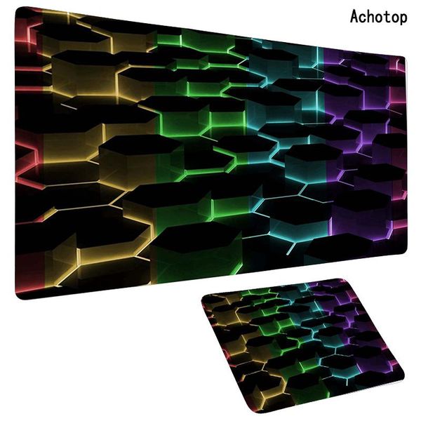 

mouse pads & wrist rests hexagon xxl mousepad gaming notbook pad gamer mat pc game computer desk padmouse keyboard large play mats 800x300mm