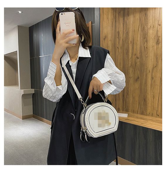 

travel small round bag fashion evening bags women messenger handbag