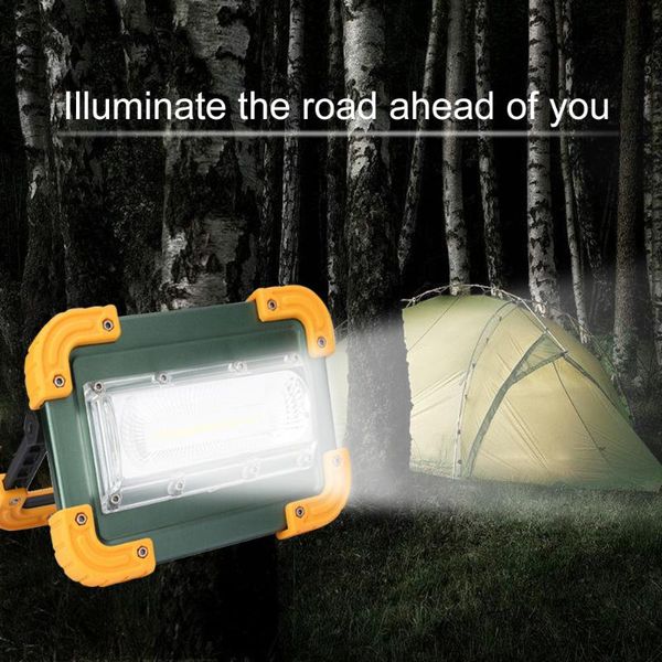 

aluminum alloy usb rechargeable led adjustable super bright outdoor lighting lawn lamp camping tent spotlight portable lanterns
