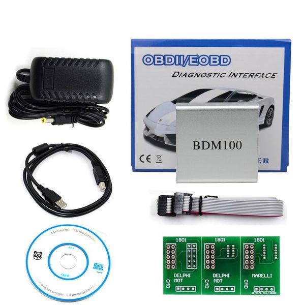 Диагностические инструменты BDM100 V1255 Professional ECU Флашерный микросхемы Tuning Programmer Интерфейс BDM 100 Code Reader OBDII Инструмент