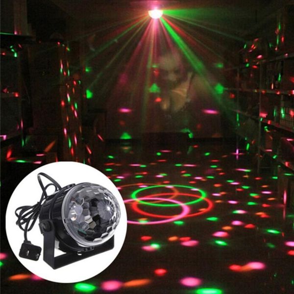 

effects voice control rgb led stage lamps crystal magic ball sound laser effect light party disco club dj