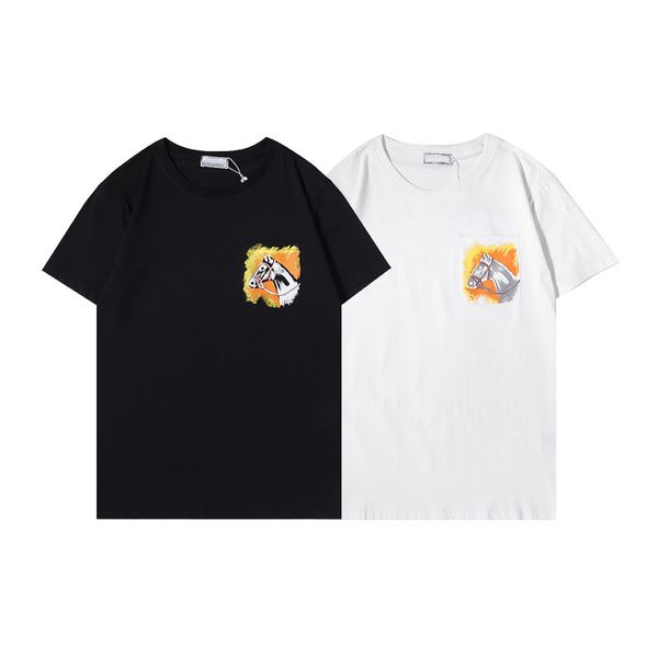 

2021 fashion mens t shirt summer short sleeve european american 3d printing t-shirt men women couples casual clothes large size s-xxl3#36, White;black