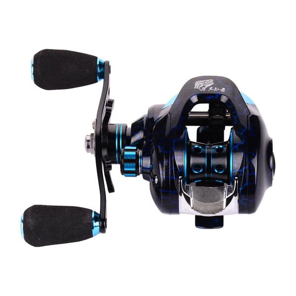 

hiumi 200 17+1 ball bearings 7.1:1 gear ratio left/right hand water drop wheel baitcasting reels