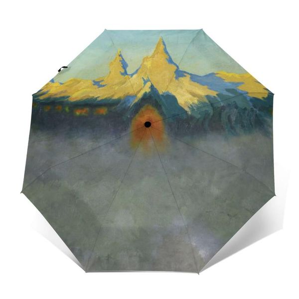 

umbrellas supernatural umbrella automatic waterproof beautiful print outdoor portable