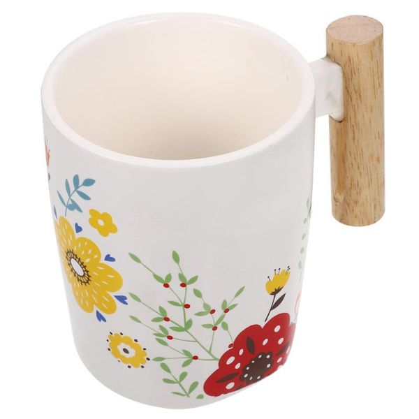 

cups & saucers 1pc ceramic coffee mug handle cup tea kitchen utensil