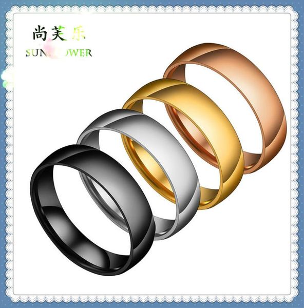 

cluster rings europe and america arc five-color shiny side love refers to spherical stainless steel custom ring male high-end 2021, Golden;silver