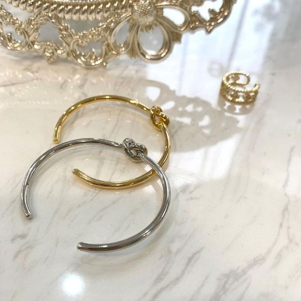 

bangle the brass electroplating concentric bracelet niche design sense temperament simple open for women gift, Black