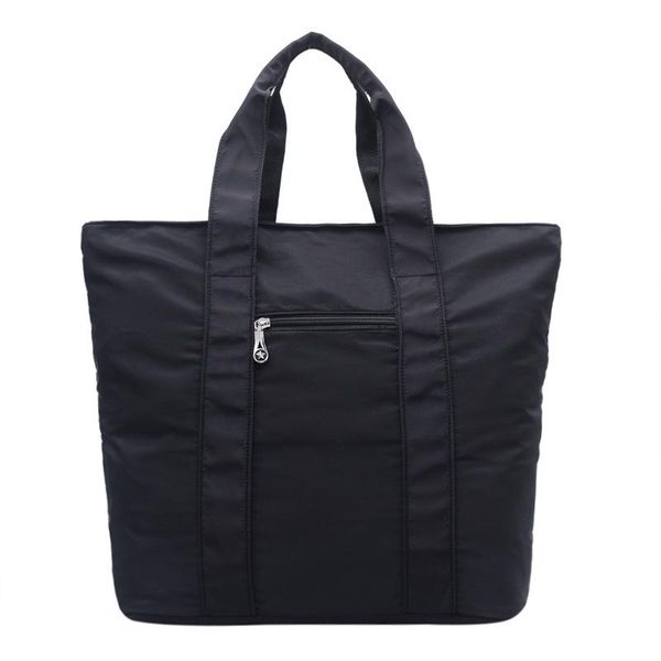 

evening bags big capacity women handbag female nylon cloth shopping large book bolsas bolsos pure color simple handbags