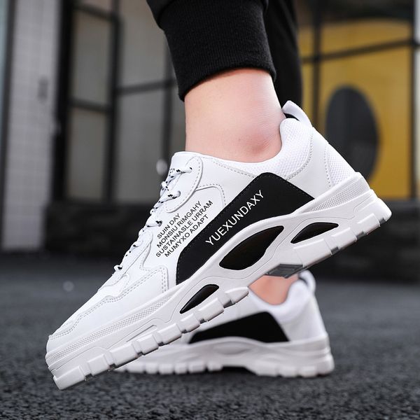 

platform shoes men women shoe skateboard summer mesh panel autumn breathable high elastic running size 39-44