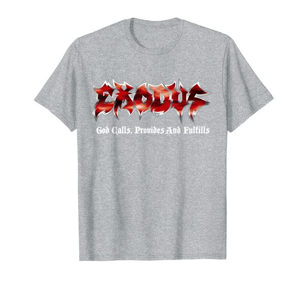 

book of exodus celebration tee shirt t-shirt, White;black