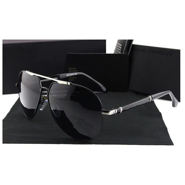 

sunglasses doisyer high-grade polarized men's cool driving, White;black