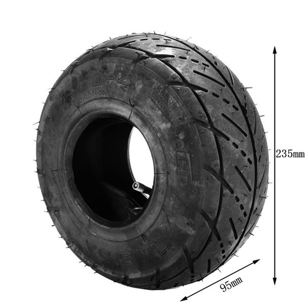

tyre 3.00-4 inner tube and out tire for knobby scooter go kart electric highway motorcycle wheels & tires