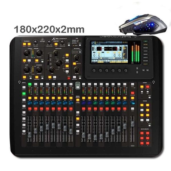 

mouse pads & wrist rests xgz mixing console hd 220 *180 *2mm customized rectangle non-slip rubber fast printing gaming durable notebook pad