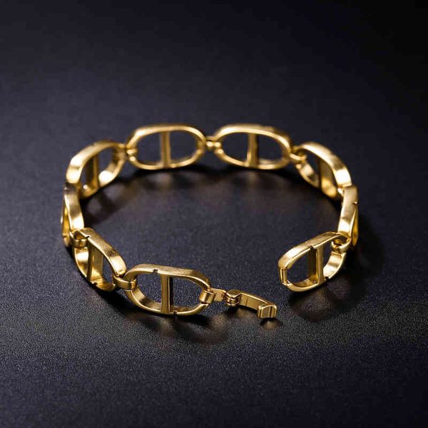 

70% off / 2021 new network red star the same fashion temperament women's bracelet, Golden;silver