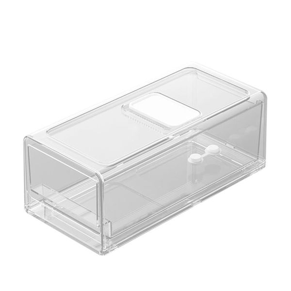 

storage bottles & jars food containers with cover refrigerator drawer stackable kitchen pantry cabinet drainage hole for er el