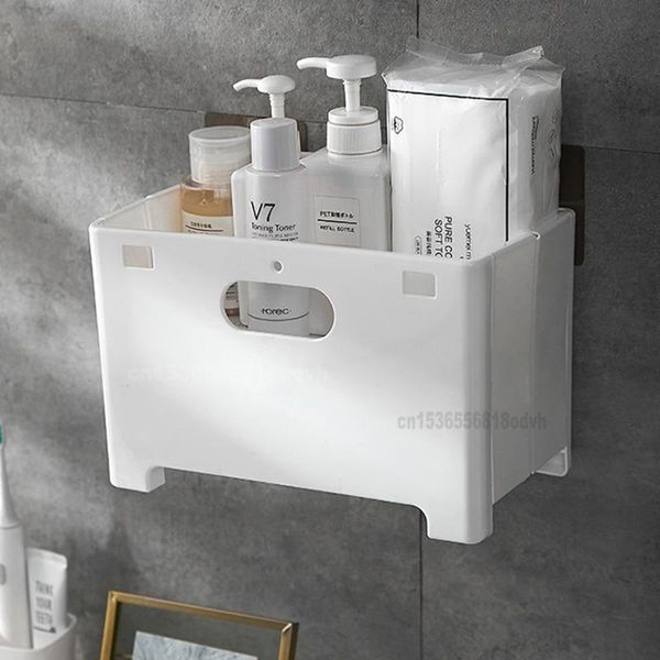 

laundry storage & organization home folding basket bathroom wall-mounted punch-plastic dirty clothes organizer folded landry