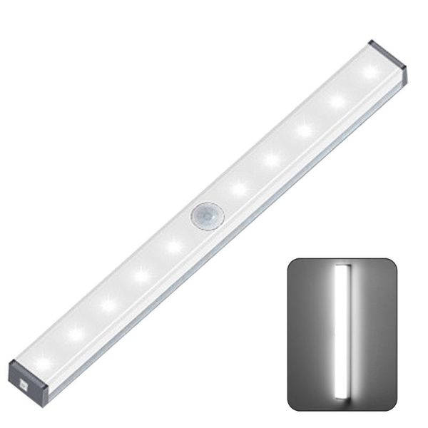 

portable motion sensor night light closet wall lamp usb charge kitchen wireless under cabinet cupboard wardrobe stairs