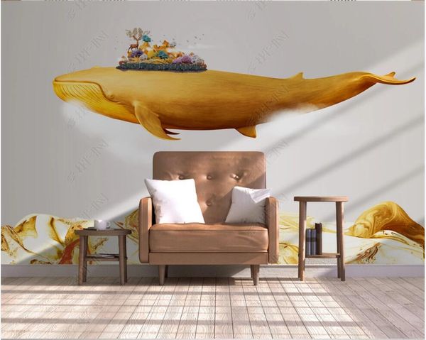 

3d wallpaper custom p mural on the wall modern art whale relief landscape deer home decor living room 3d wall murals wallpaper for walls 3 d