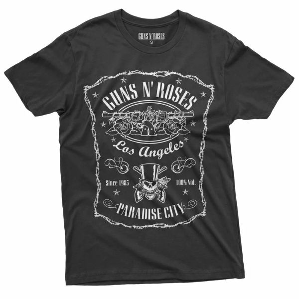 

guns n 'roses paradise city official licensed, White;black