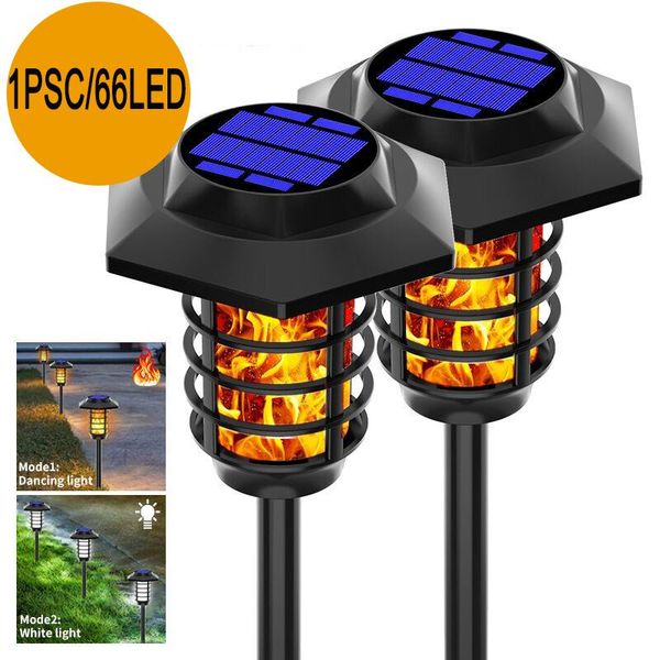 

solar flame lamp outdoor torch lights safety light flicker for garden decoration landscape lawn lamps