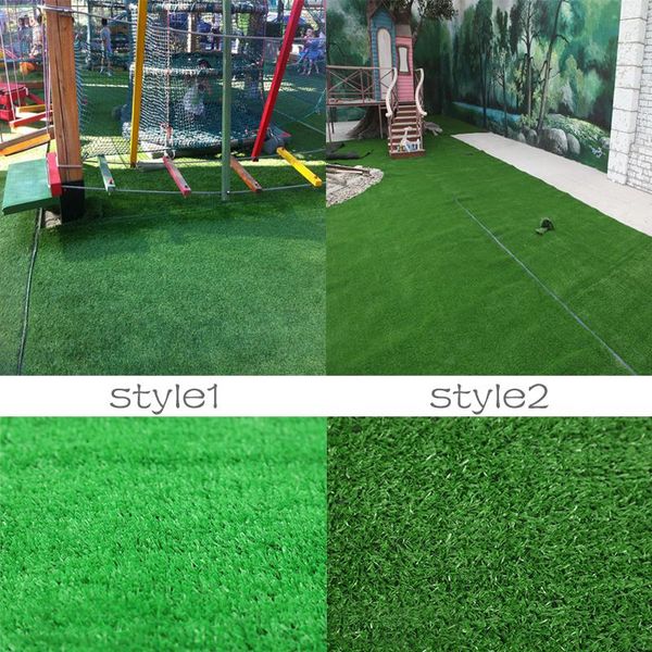 

decorative flowers & wreaths super dense artificial turf grass mat fake outdoor garden landscape golf lawn biodegradable home yard decoratio