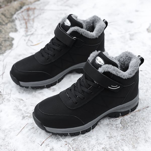 

new winter cotton shoes for the elderly, walking men and women, middle-aged elderly mother's , outdoor plush war