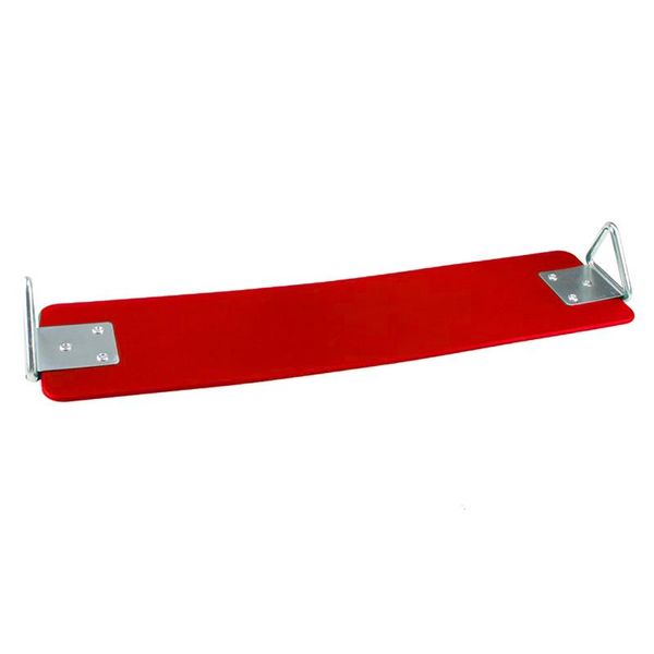 

swing seat with metal hook red, 300kg /660 lb weight limit outdoor fun toy camp furniture