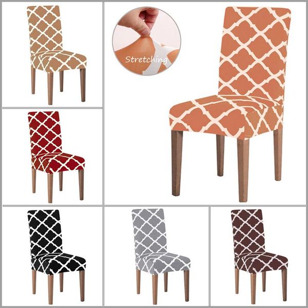 

chair covers universal size dining cover btc printed pattern stretchable seat slipcover for banquet home el wedding