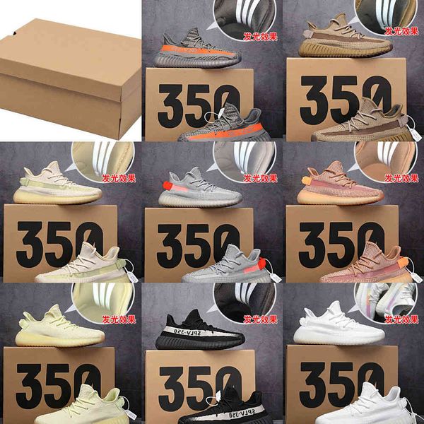 

2021 new fashion boost shoes 350 v2 sneakers women men 35-45 running static 3MJNK4