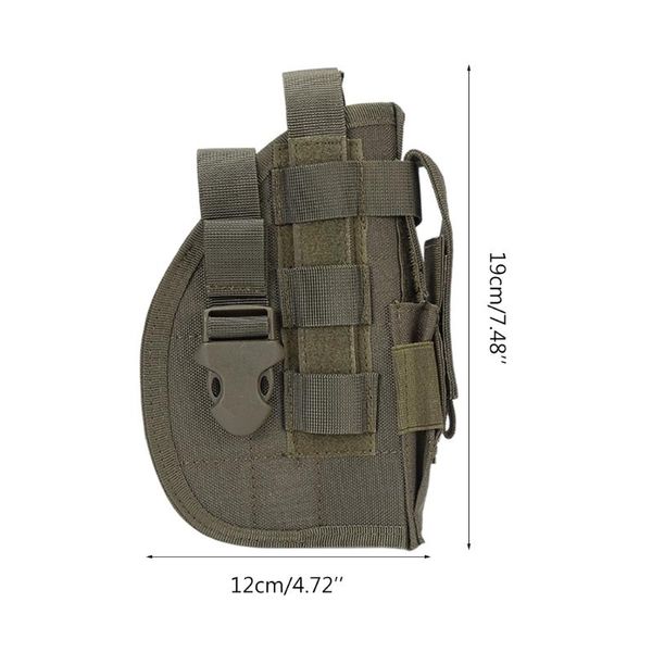 

outdoor bags 448d universal holster right hand molle combat waist belt for 45 92 96