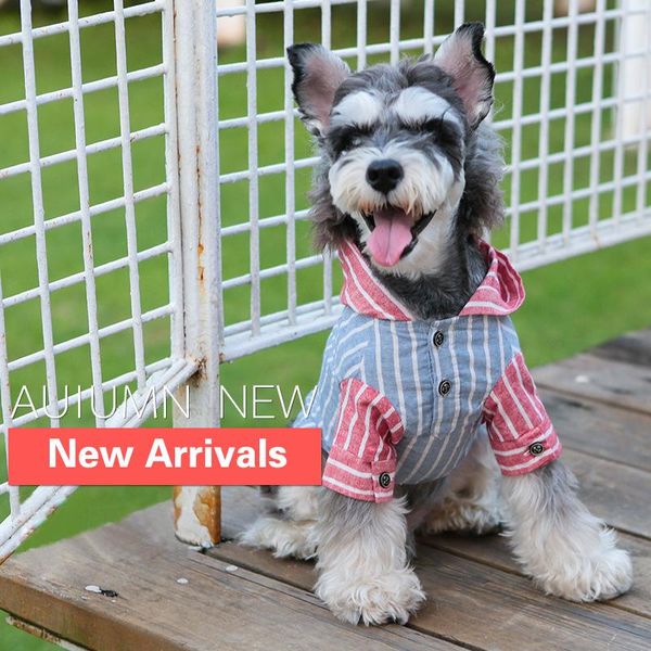 

pet clothes big dog blue hooded shirt apparel
