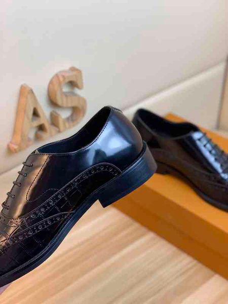 

dress shoes factory footwear latest designer men's inflatable shoes lizard printed cowhide fabric with imported flat head calf las, Black