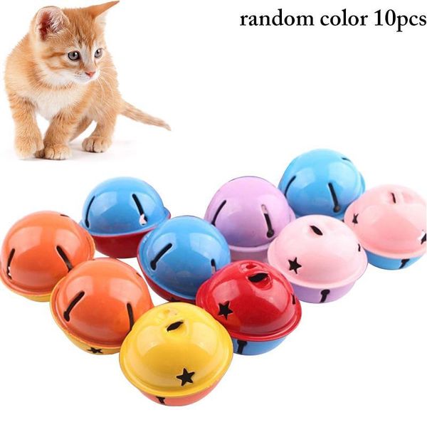 

dorakitten 10pcs cat bell toys interactive star design funny collar pet supplies random color