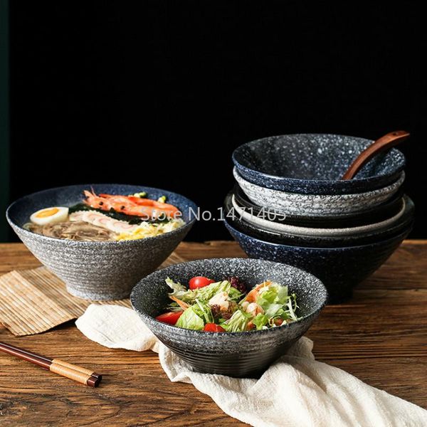 

bowls japanese-style household ceramic noodle restaurant special rice bowl single retro commercial tableware