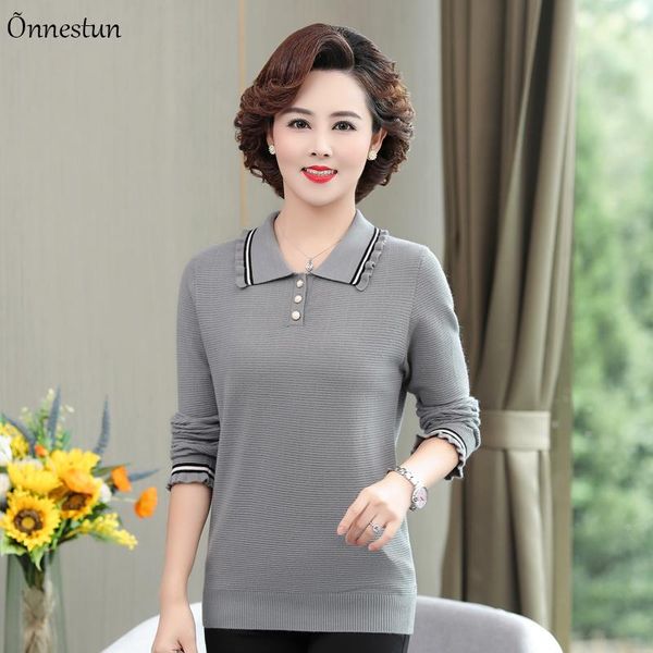 

woman sweaters autumn causal long sleeve knitwear pullovers women clothes crop jumper lapel sweater women's, White;black