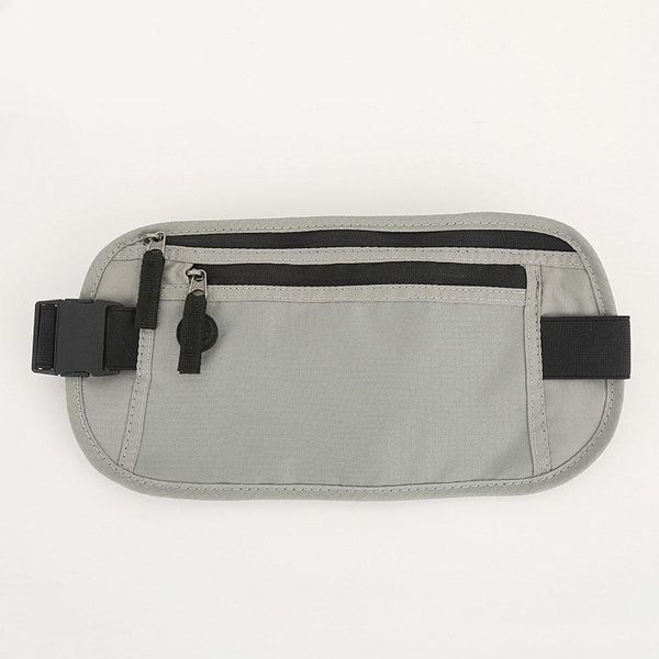 

waist bags rfid anti-theft card bag radiation protected wallet outdoor sports body hugging multi-functional canvas running mobile phone
