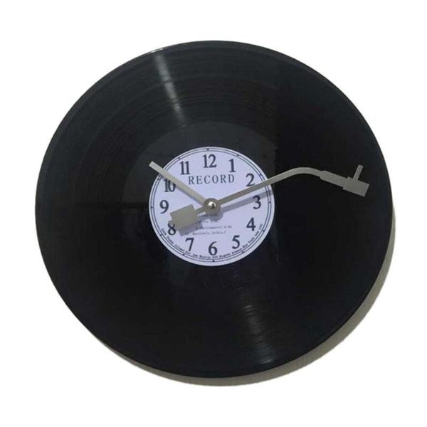

wall clocks quartz "silent tick" black cd clock- for use in office,home