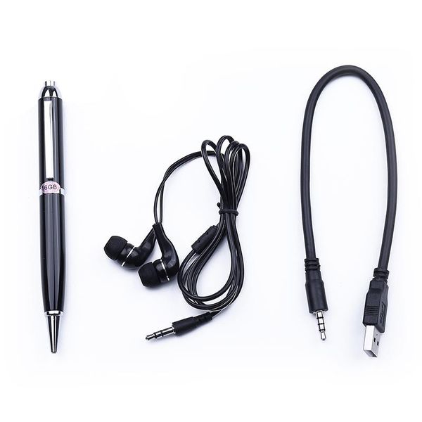 

digital voice recorder mini 16gb smart noise reduction audio professional mp3 dictaphone sound recording pen accessories