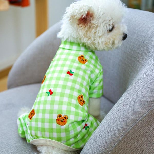 

dog apparel pet clothes pajamas for small dogs cat pyjama puppy jumpsuit medium sleepingwear warm clothing coat yorkshir