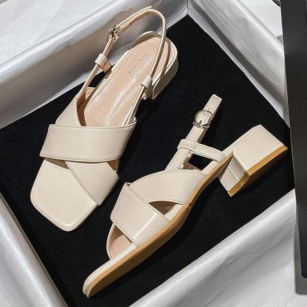 

sandals women 2021 summer shoes for shoe fashion ladies female outside, Black