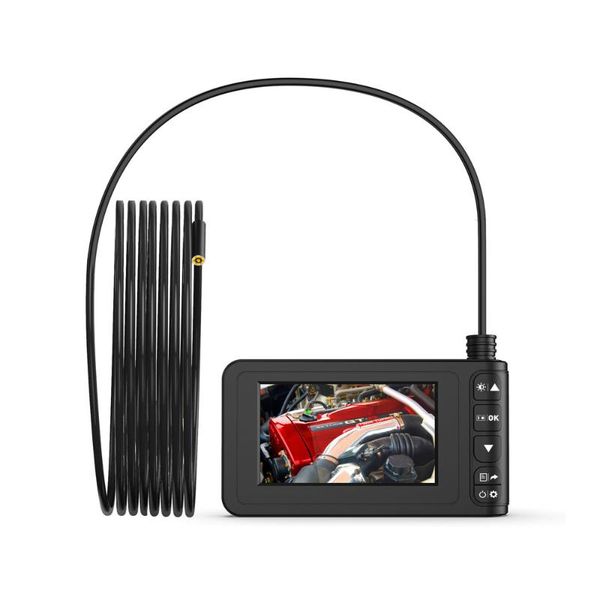 

mini cameras 4.3 inch lcd color screen handheld 2mp 1080p industrial home endoscopes with 8 leds inskam129