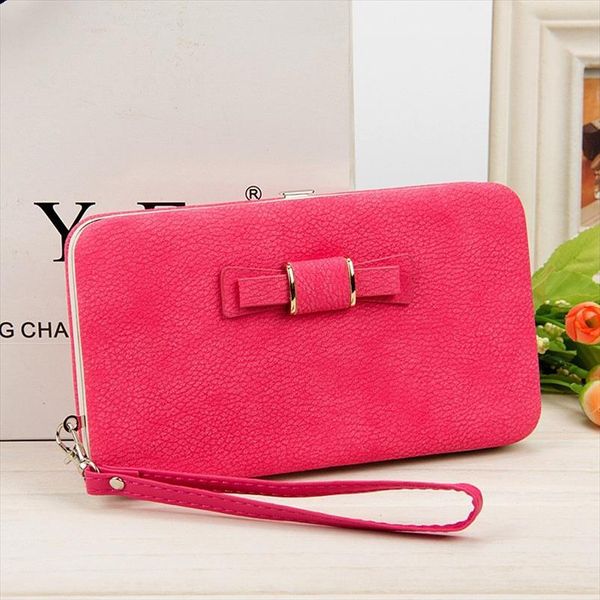 

women wallets purses wallet brand credit card holder clutch coin purse cellphone pocket gifts for money bag b156, Red;black